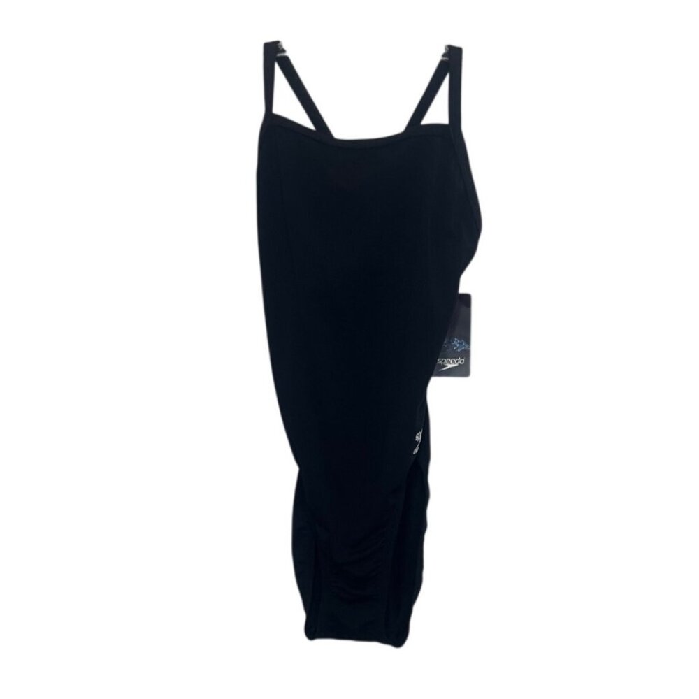 Speedo Endurance+ Swimsuit Professional Athletic Design Womens Size 28 Black New